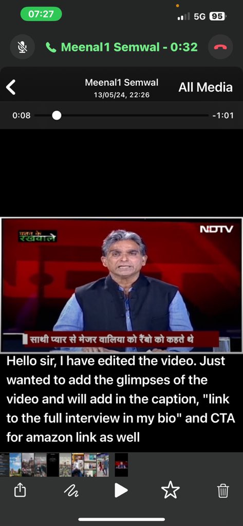 My conversation with NDTV about my  book #Rambo.Grateful to #NDTV for the opportunity to bring #Rambo and the story of Major Sudhir Walia to a national audience. #Nationcomesfirst #knowyourheroes #Adgpi @sushantsareen @majorgauravarya @captraman @MajDPSingh