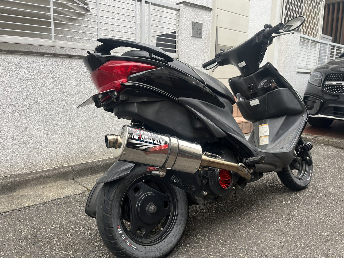 _I0qqpp0I_'s tweet photo. 先輩がアドレスv125s売ります！！

黒田屋マフラー！油漢コイルなど！

僕の規制前Gより速いです^_^

#アドレスv125s売ります
#ワンツー売ります
#アドレスv125g https://t.co/hA38q4hIbY