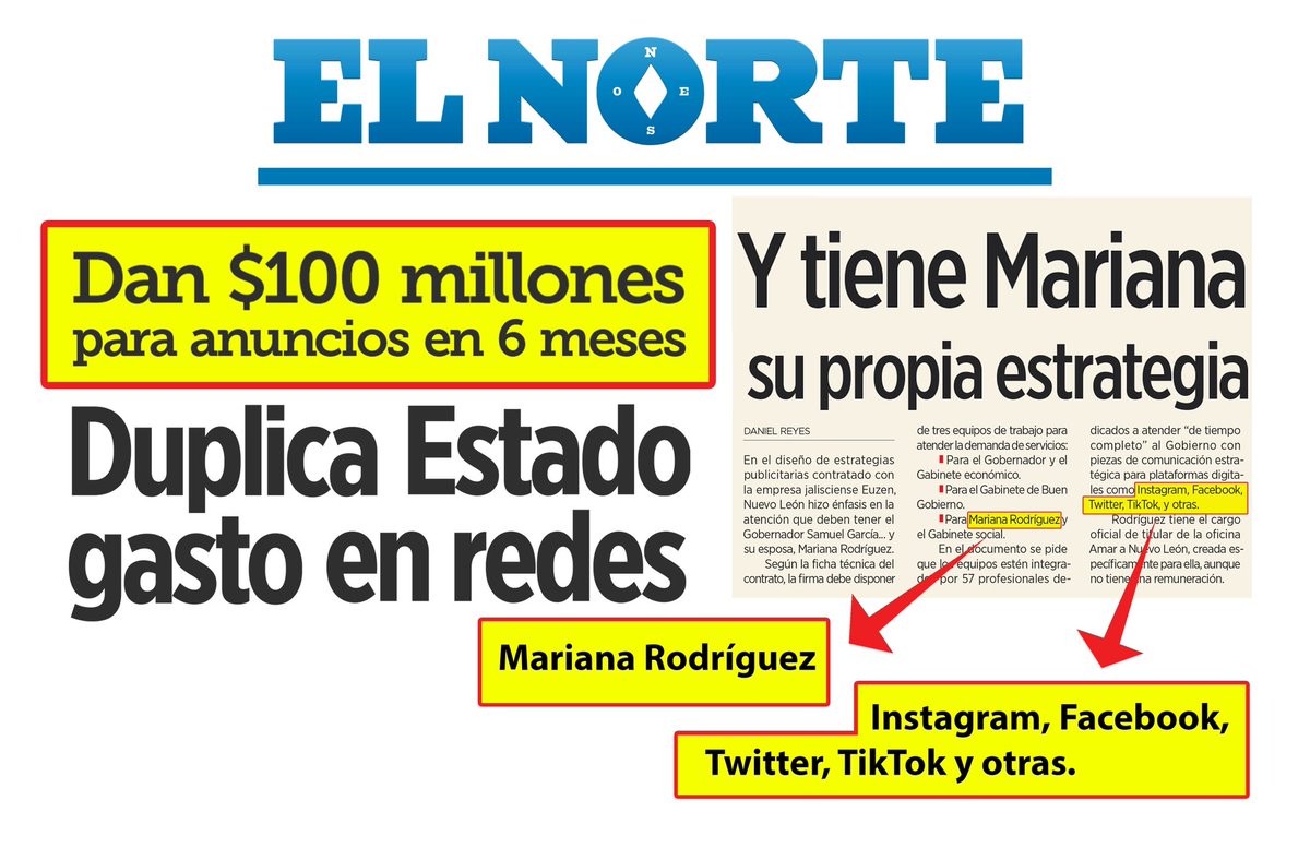 ¿Cuánto dinero más de la gente de Nuevo León van a seguir desviando para promoción personal? #EncuentroElNorte