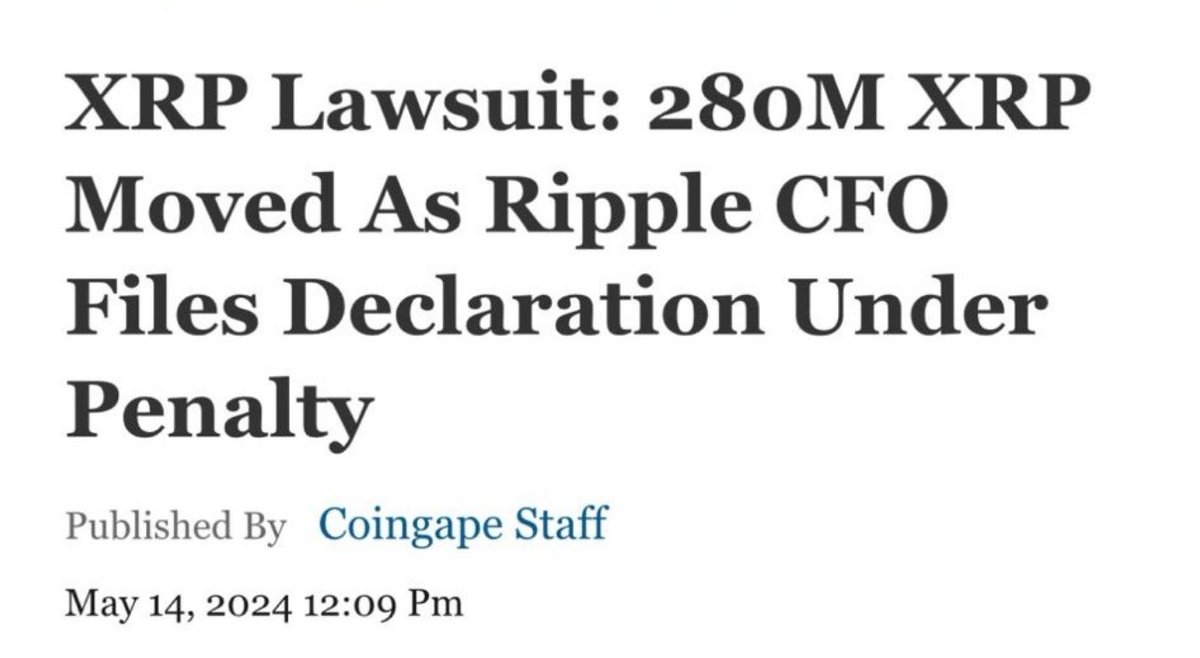 🚨BREAKING: Multiple Sources confirm #Ripple and SEC have agreed to  settlement terms to end the $XRP Lawsuit before June 1st!