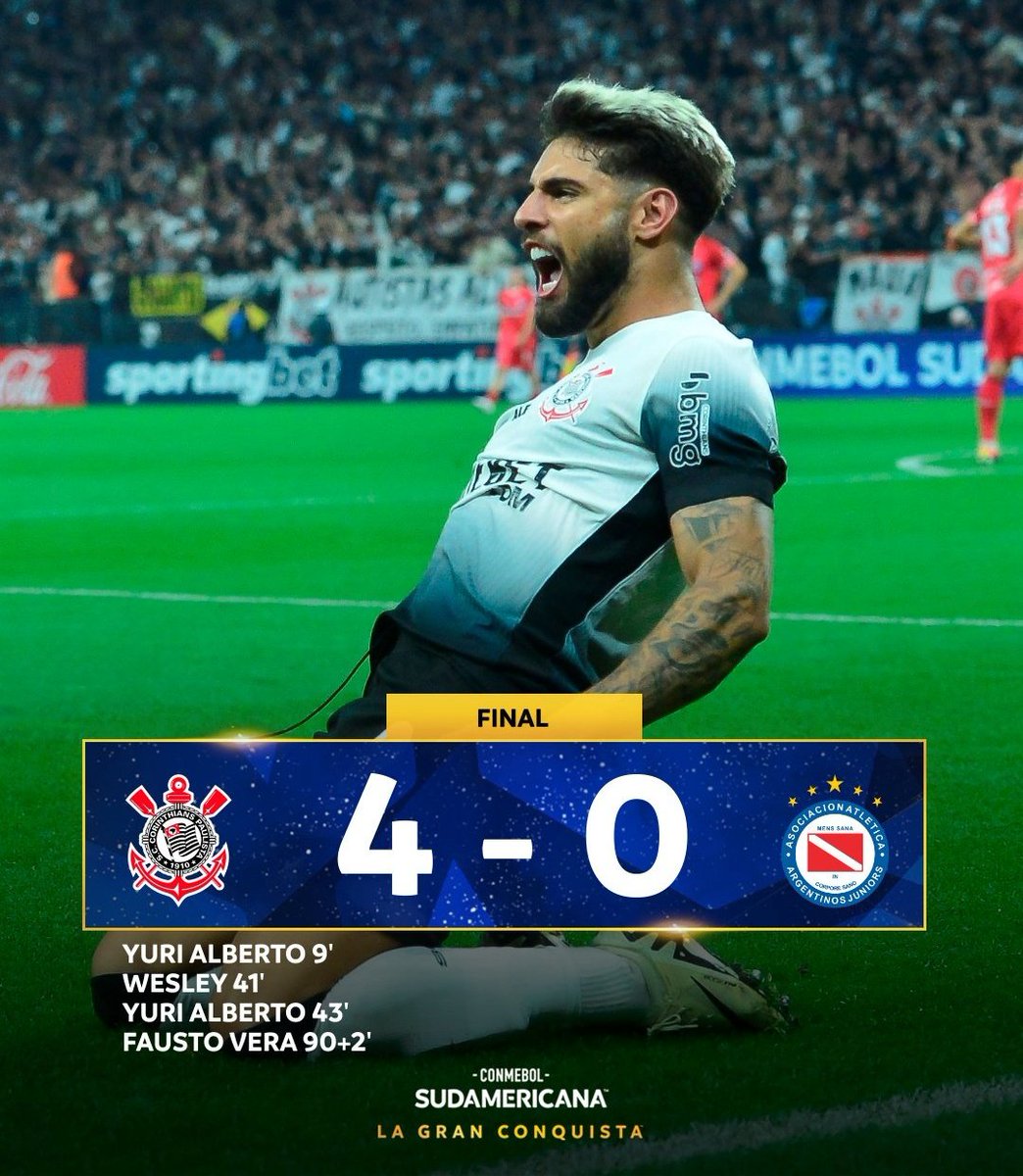 #AAAJ:
Porque Argentinos Juniors perdió ante Corinthians y quedó eliminado de la #CopaSudamericana