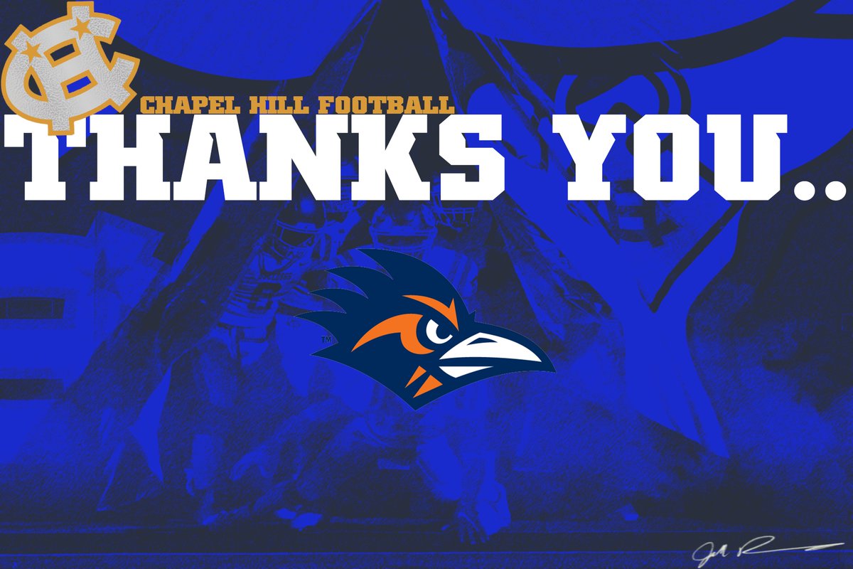 Thank you @UTSAFTBL & @Coach_Griffin_ for coming by to see us today! #RecruitCH #WeGotDogs