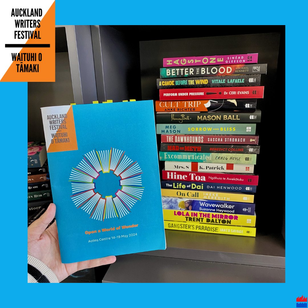 We are incredibly excited for the Auckland Writer's Festival this year and can't wait to hear from our huge variety of authors.  

If you haven't bought your tickets yet, check out the full programme here: writersfestival.co.nz