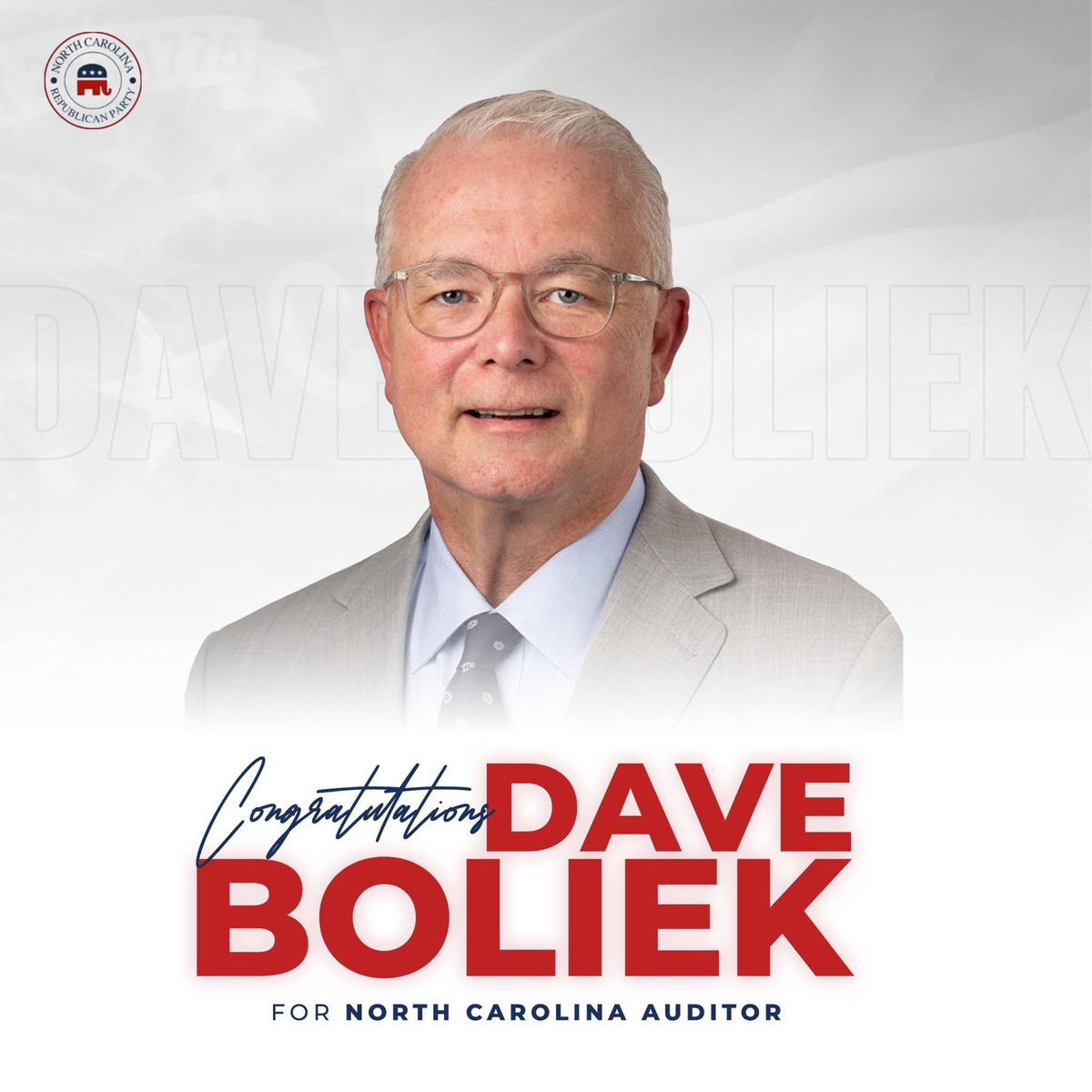 Congratulations Dave Boliek! 🇺🇸 #NCPOL