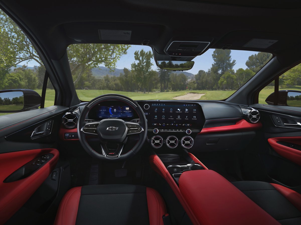 The results are in and the Blazer EV is among the 2024 Wards 10 Best Interiors & UX. The Blazer EV's interior shines thanks to immense comfort, advanced technology, and exceptional connectivity. #electricvehicle #EV #Chevy #chevrolet #BlazerEV #Wards10Best