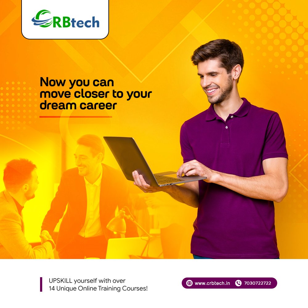 Make your skills push your career to the next level. Enroll in any of the 14 Online Specialization Courses and take your career game to the next level.

For more details call on 7030722722 or visit crbtech.in

#OnlineLearning #OnlineClasses #DistanceLearning