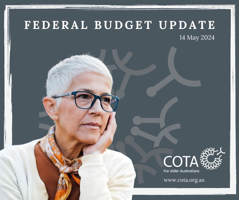 The #federalbudget will help ease some cost-of-living pressures on older Australians but more answers are needed on aged care and support for older women! We are still analysing all the details but you can read our quick overview of the Federal Budget at buff.ly/3ymnv0b.