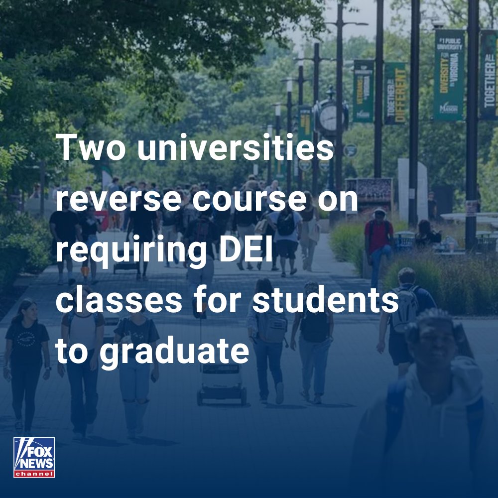 BYE, BYE DEI: Students at two public colleges will no longer be forced to complete diversity, equity and inclusion classes thanks to the Virginia governor's audit. trib.al/pkE6hRA