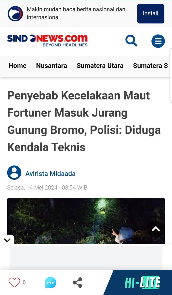 Karena kondisi jalan turunan panjang. Klo Dugaan polisi karena kendala tehnis, kemungkinan rem kepanasan, "fading" alias blong.

Bagaimana seharusnya berkendara saat di turunan ?

A threads