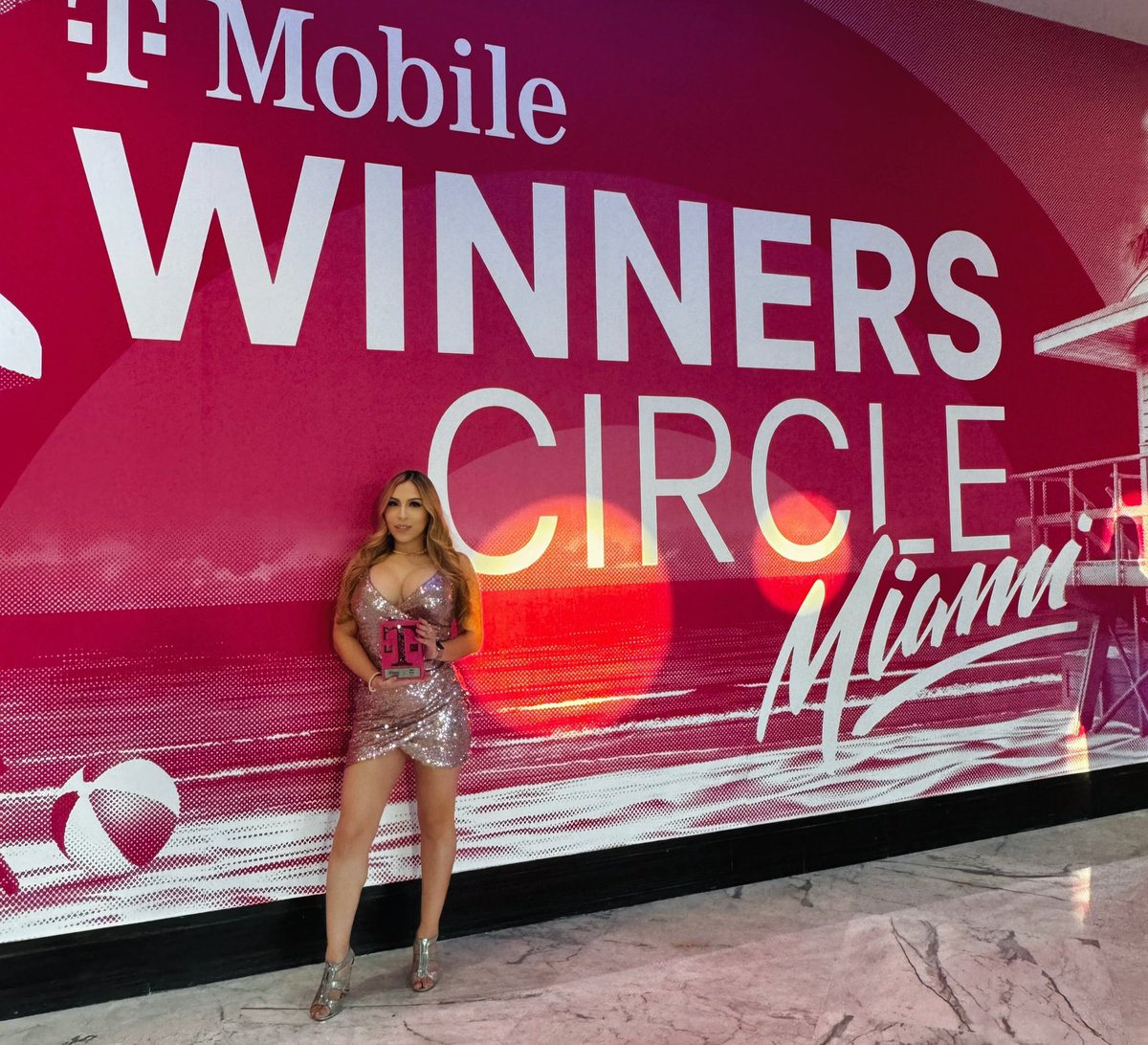 💖🏆💖
Today was my 3rd time winning @TMobile Winners Circle & being recognized as part of top 1% in the nation!! Back to back years & being in my hometown made it that much sweeter!! Beyond proud of all my hard work!!🩷 #WC24