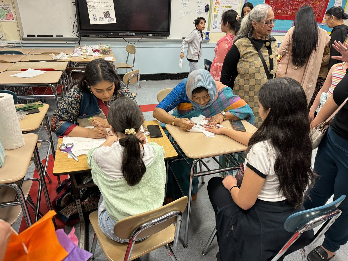 IT International Night! Was an amazing experience seeing the IT students, families, and staff members work together to show off the diverse cultures in the community through food, games, music, crafts, and more! 🌏