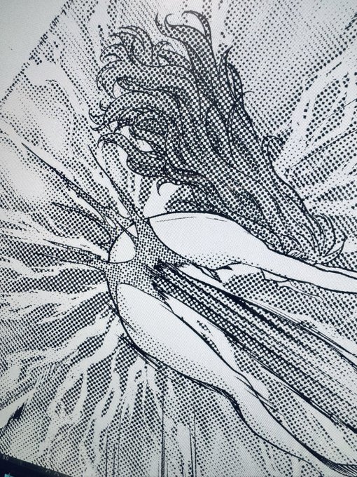 ロリ化魔法使いちゃあああん😱
😈✒️
いよいよ今話で試合は決着…最大の力で挑む両者。果たしてその運命は?😌

まもなく、女神敗北15話入稿予…
締切がきつかった😇…
原稿終わったら、なかなか投稿時間無かったファンサイトものも描かなきゃ

エクストラ8話後編も急がなければ…🫨 