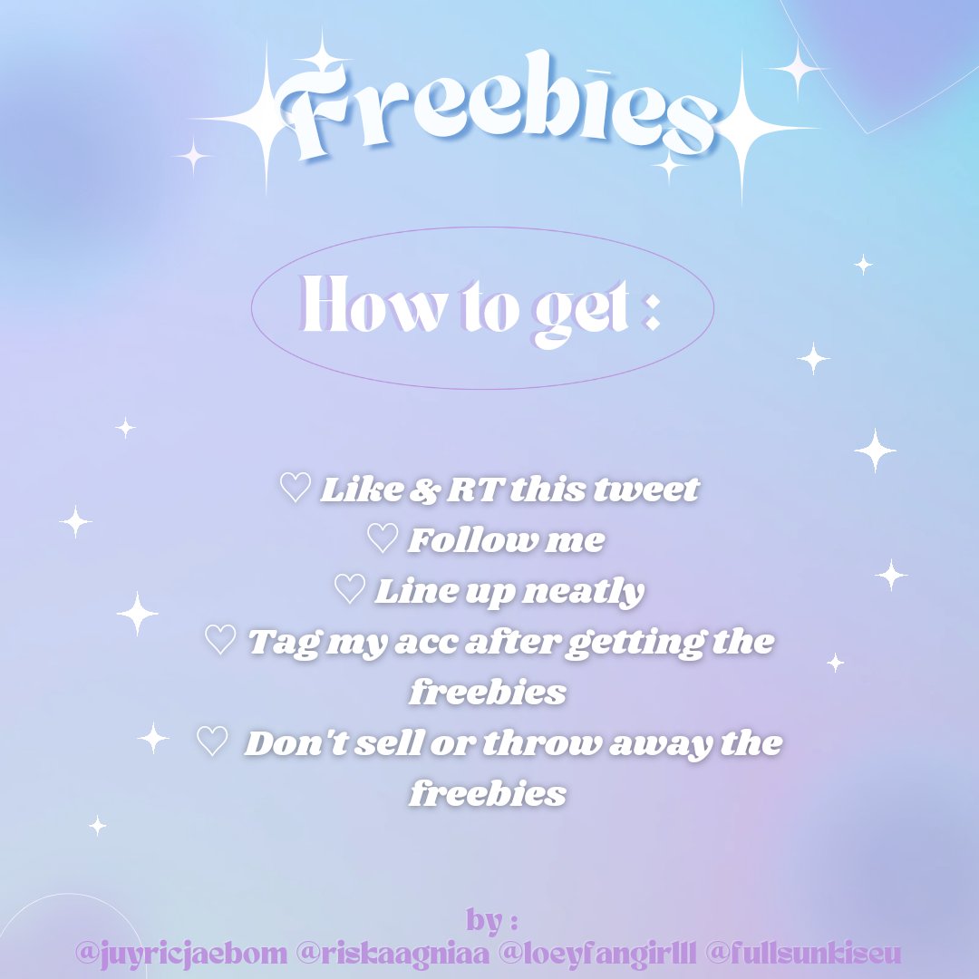 THE DREAM SHOW3 in JAKARTA
Freebies by @juyricjaebom @loeyfangirl11
@riskaagniaa
@fullsunkiseu

🗓️ Sat 18 May 2024 
📍 GBK (Plaza Timur) 
⏰ 14.00 

1 orang beruntung akan mendapatkan jam + freebies

#THEDREAMSHOW3INJKT 
#NCTDREAM_THEDREAMSHOW3_JAKARTA #TDS3INJAKARTA