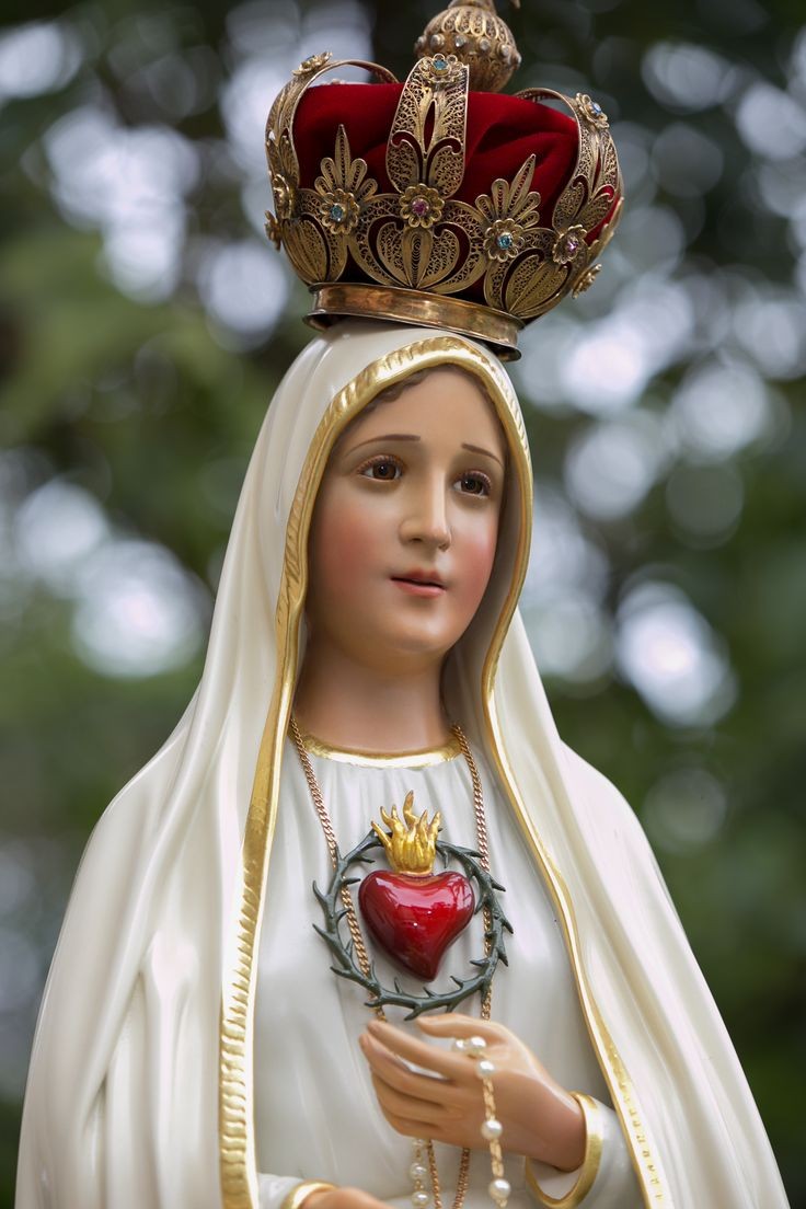 Dulce corazón de María, sed la salvación del alma mía. Amén