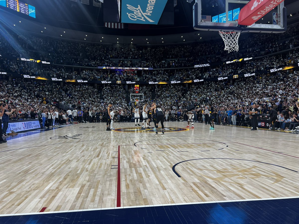 Event 35 of 2024 !! Game 5 and no one can block my view tonight !! Nuggets/Twolves