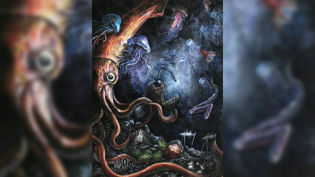 Calgary girl, 12, wins big with her artwork A Grade 7 student from Calgary won big in an international art competition with her work, 'Wonders of the Twilight Zone'. @CTVKevinFleming has more. #yyc #calgary calgary.ctvnews.ca/video/c2922514…
