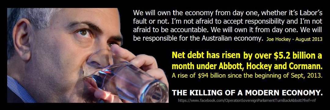 We'd be an extra $120 billion minimum in debt now if the Libs were still holding the purse strings