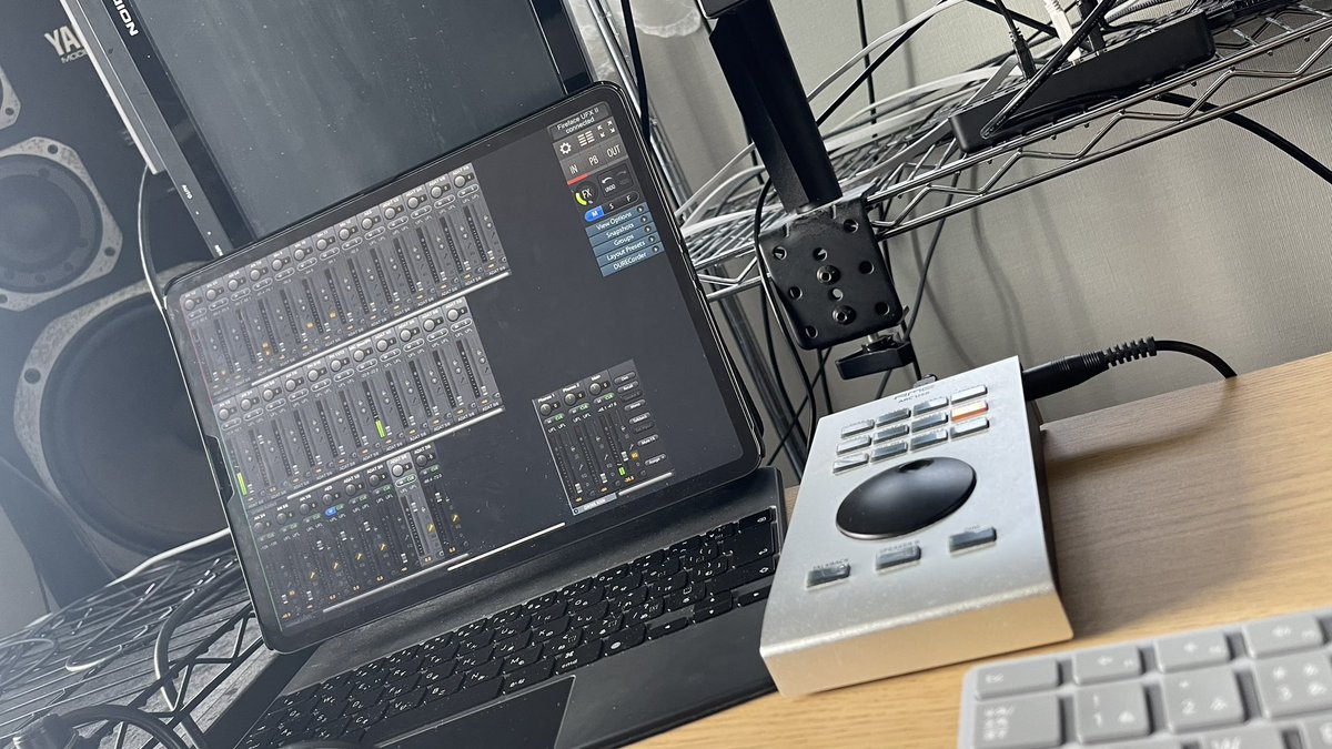 今更だけど、これいいな！
totalMix Remote

#rme