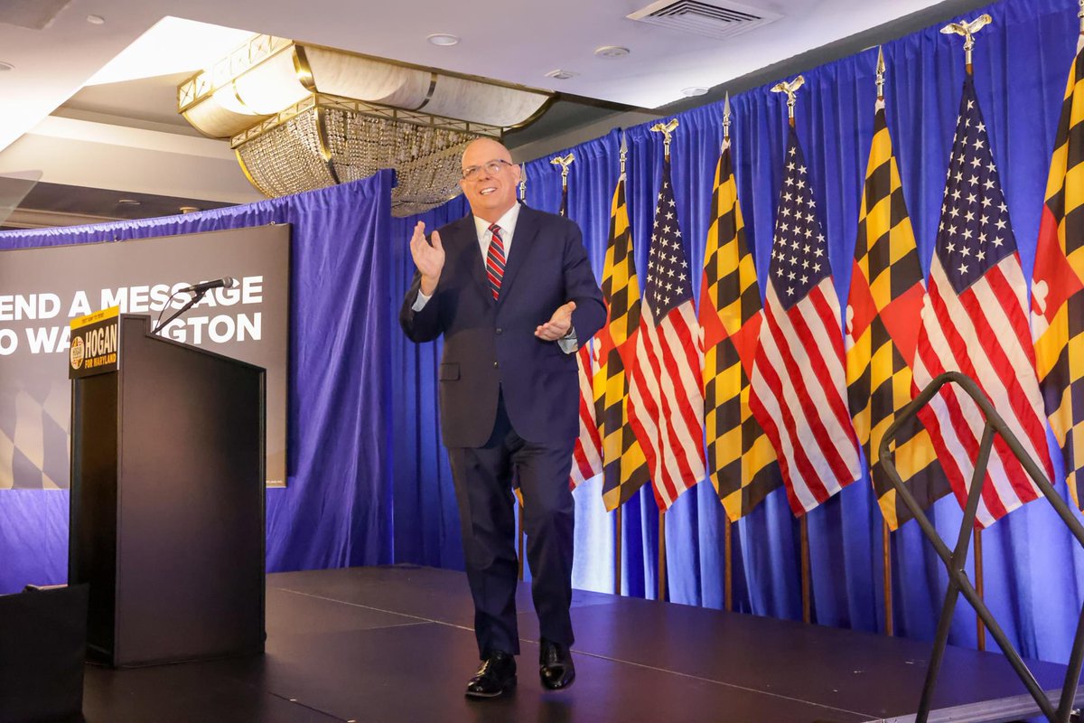 I want to thank the people across the great state of Maryland for your support. Our campaign for Maryland and America's future begins now. The Washington politicians win by perpetuating polarization, but Maryland is known as the state of middle temperament. We believe in common