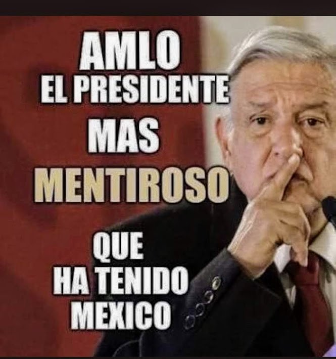@hdemauleon La MANERA de MENTIR es la Destrucción de las Bases Morales y Éticas de los Países, y enferman la DEMOCRACIA! PERO SI LAS DISTINGUES DEL TIRANO QUE LAS DICE! TE SALVAS A TI Y A TU PAÍS! #NUNCALeCreasAUnIgnoranteAutoritario #SALVEMOSAMEXICODEMORENA #MexicoPeligraConLopezYClaudia