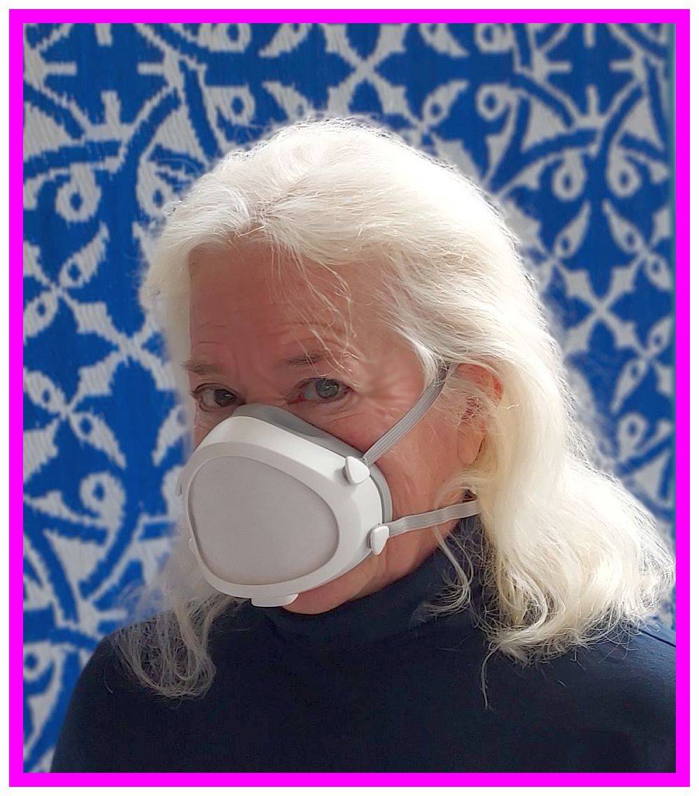 Hi Muriel @MurielBlaivePhD I am not wearing a gasmask I am wearing a respirator to protect myself & my loved one & strangers from potentially life threatening & disabling airborne virus PS I also had a wonderful day