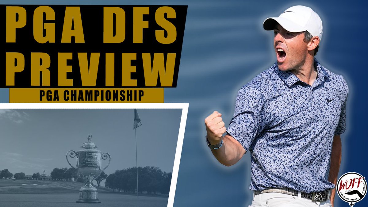 Four rounds in Valhalla 🏆 @KellyInPhoenix and @MrHallas are previewing the next major, the PGA Championship! ⛳️ Tune in as they preview this week's tournament to help you set the most optimal Golf DFS lineups! 🔽🔽 #pgadfs #PGAChamp #WOFF 📺: bit.ly/4bgQEbL