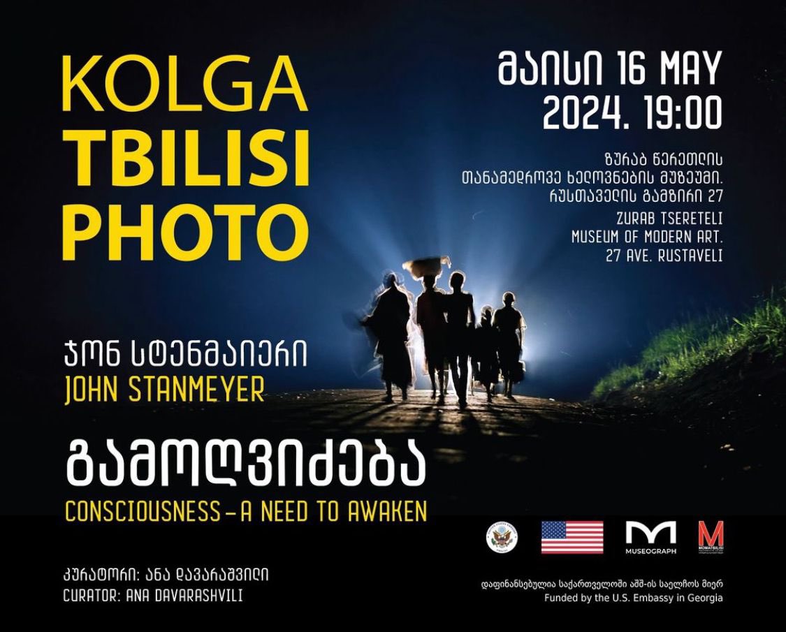For 12 years @JohnStanmeyer has followed along on the @outofedenwalk path, recording our 24,000-mile walk among the human family. His wondrous photos from the trail—and many others—are being shown at the #Kolga festival at MOMA in #Tbilisi, Georgia. The opening is 7 pm Thursday.