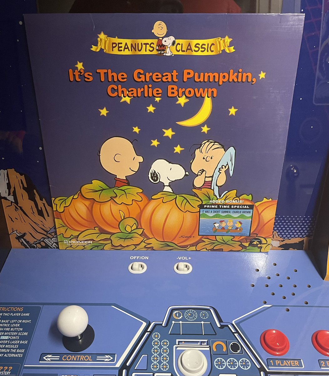 Have you ever seen “It’s The Great Pumpkin, Charlie Brown” on LaserDisc? Now you have.