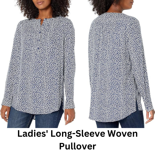 TrendTrudge's tweet photo. Ladies' Long-Sleeve Woven Pullover
#clothing #designtextile #womensfashion #mensfashion #dressshirt #patterndesigner #womenclothing #fabric #fashionaccessory #tshirtdesign #clothesdestruction https://t.co/yAtfA5TVQL