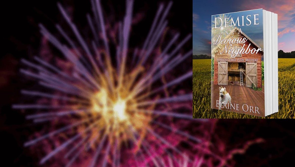 Murder leads to 4th of July fireworks—not all of them planned. “Good plot, great description, realistic characters…& pacing that keeps it all together” amzn.to/34o0XZR apple.co/3e0pEjv Nook bit.ly/2JRZJMR Kobo bit.ly/2xZJryS #cozymystery