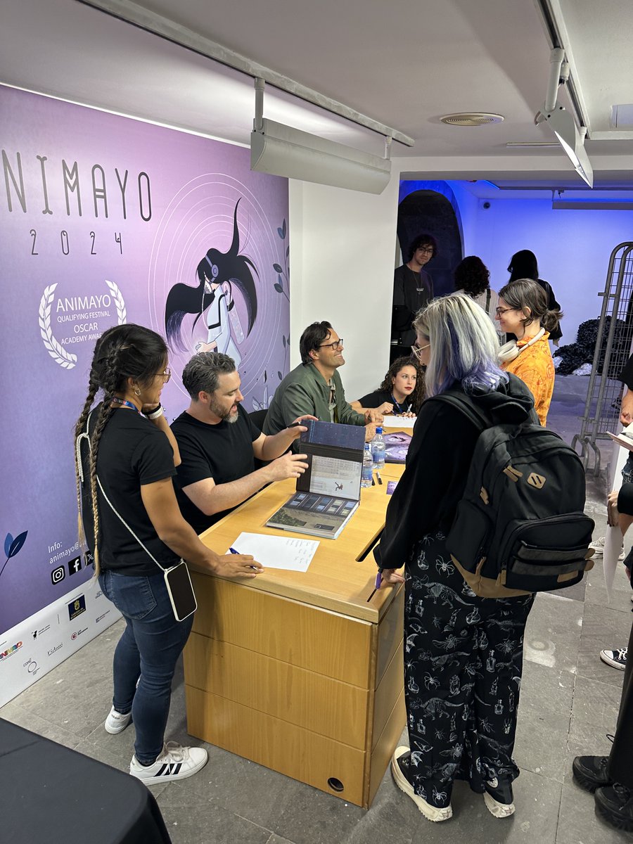 Production Designer, Patrick O’Keefe and FX & Look of Picture Supervisor, Pav Grochola present a masterclass on the artistic and technological innovations behind the making of #SpiderVerse at Animayo International Film Festival in Spain’s Canary Islands.