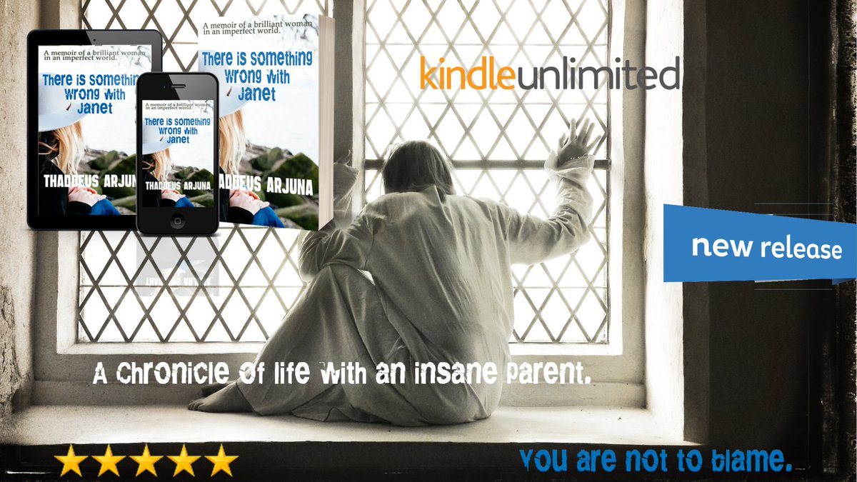 #RT @ThaddeusArjuna

A Chronicle of Life with an Insane Parent
“The fascinating true memoir about one boy’s experiences growing up with a manic/depressive mother…”

#Free w/#KindleUnlimited

 amazon.com/Something-Wron…

#NewRelease
#Memoir
#Biography
#ShortReads
#WritingCommunity