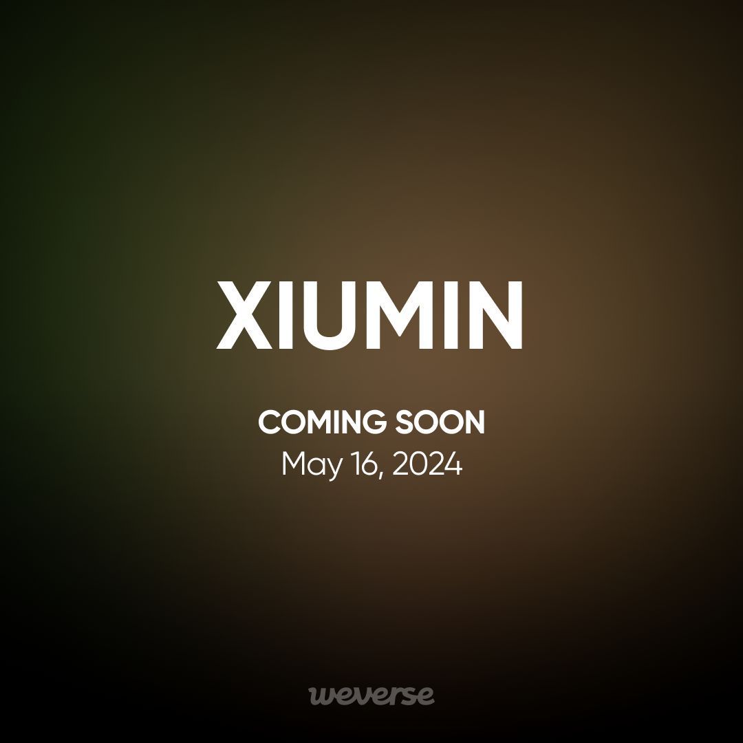 ✨5월 16일(목) 12PM (KST) XIUMIN 위버스 커뮤니티 오픈! ✨ #시우민 #XIUMIN #위버스 #Weverse