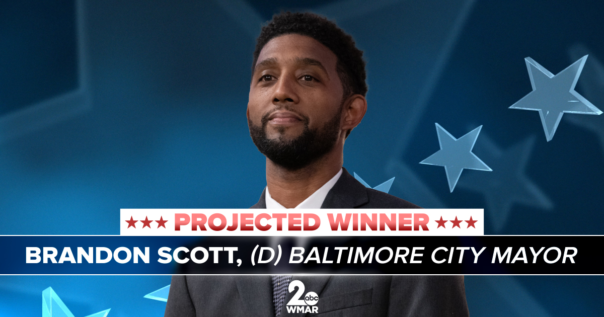 WMAR2News's tweet photo. #BREAKING: DDHQ have called the Baltimore City Mayor's Democratic Race for incumbent Brandon Scott. https://t.co/KBwZdRhfHK