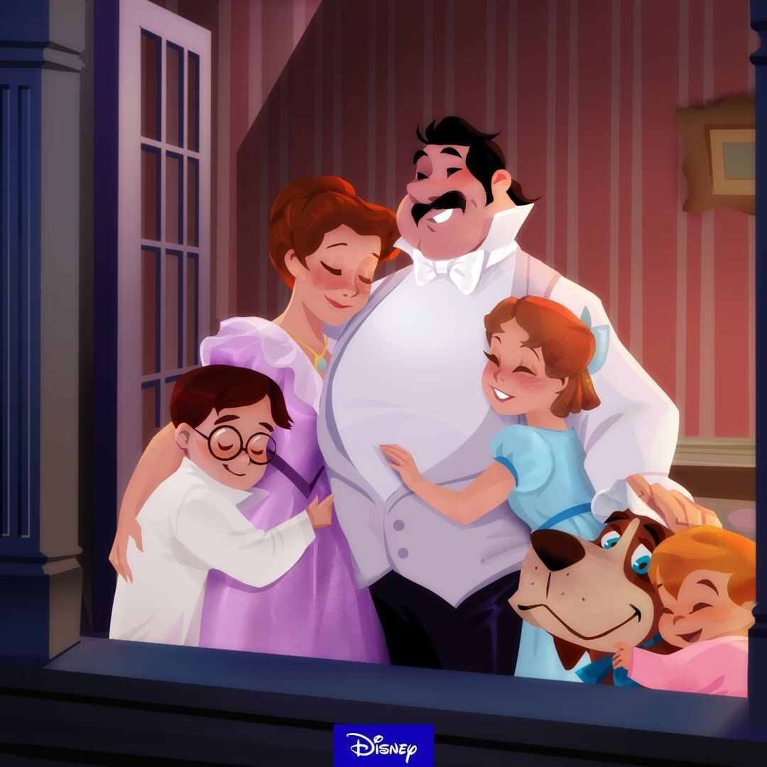 レア☆ディズニー ピーターパン ダーリンホーム in ロンドン オル