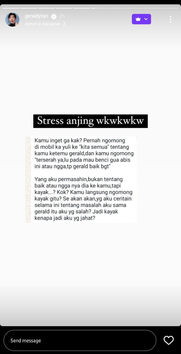 humeowrah's tweet image. ternyata begini POV dari geraldytan soal masalah geby sama yunita🫢