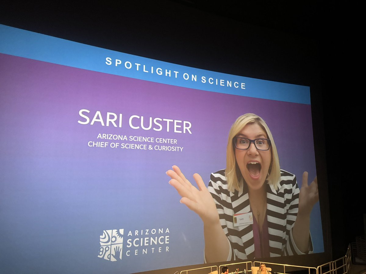 Love that the @azsciencecenter is bringing back the Spotlight on Science! @SariCuster #bioscience
