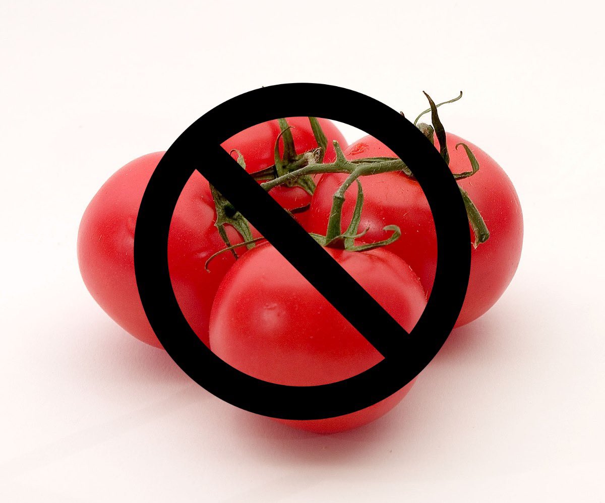 Coming out as a proud tomato hater DISGUSTING!!!!
