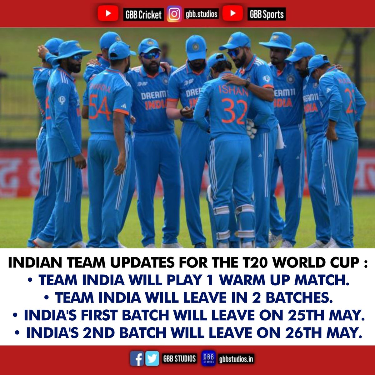 Indian team Updates for T20 World Cup 2024!

#IndianCricketTeam #t20worldcup2024 #t20worldcup24 #t20worldcup #viratkohli #royalchallengersbangalore #rcb #rcbvscsk #chennaisuperkings #stephenfleming #rickyponting