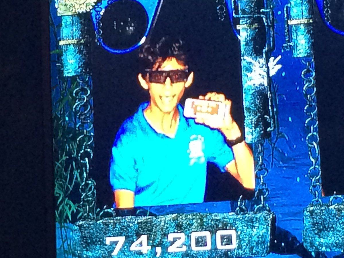 Photo of me from 2015 on that shooter game ride at Knotts Berry Farm