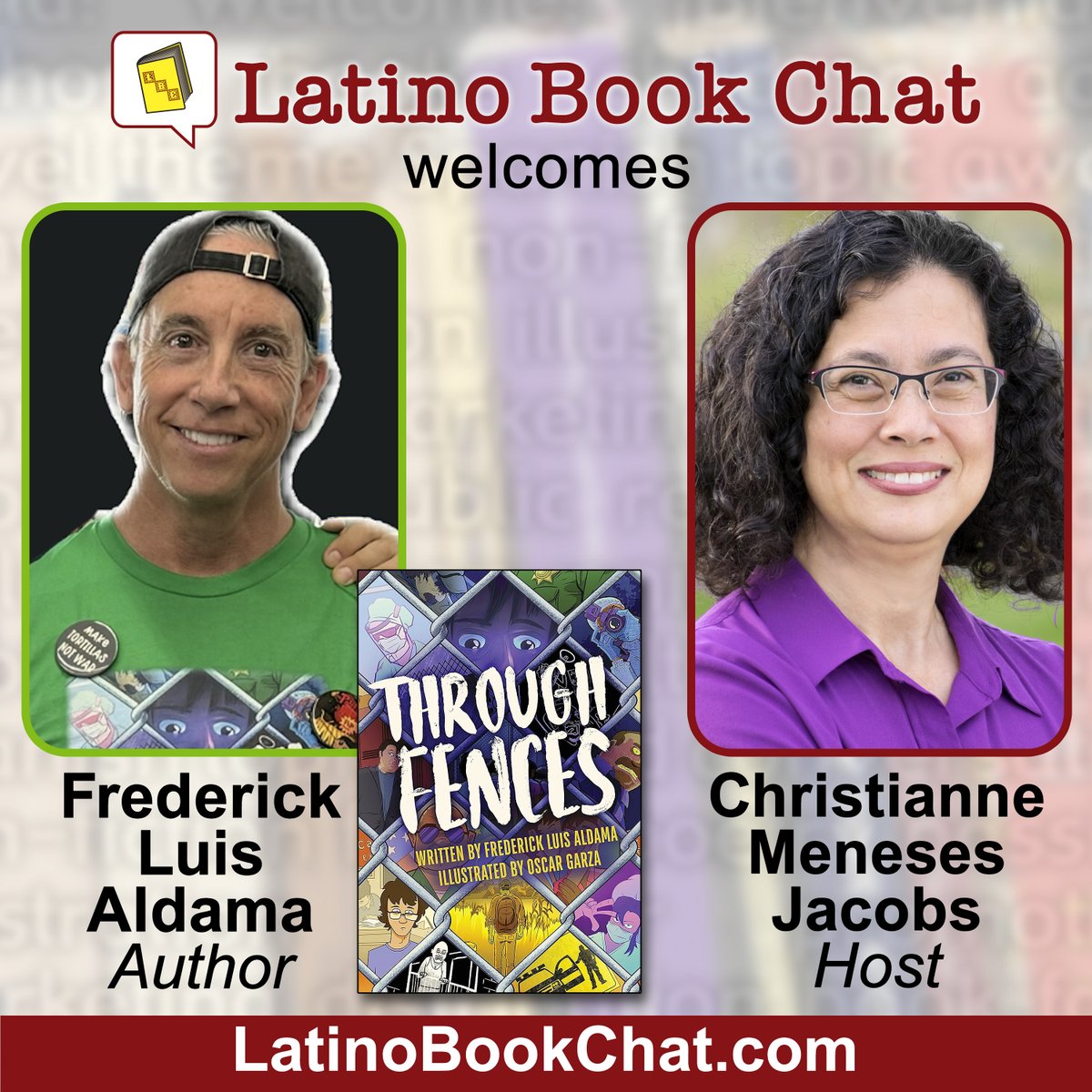 Dive into the powerful world of the US–Mexico borderlands with @ProfessorLatinx graphic novel “Through Fences”. Tune in for gripping stories that shed light on the perils of living on the border while brown. Listen at LatinoBookChat.com #latinxbooks #borderlands #BorderLife