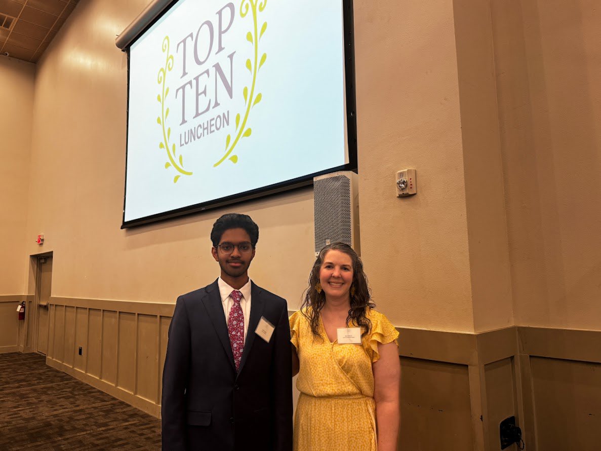 Congratulations to Drum Major Ishaan Jujjuri for being in the Top Ten of the first-ever Emerson graduating class! <a href="/ehsfrisco/">Emerson High School</a> <a href="/friscofinearts/">FISD Fine Arts</a> #fisdfineartsleads