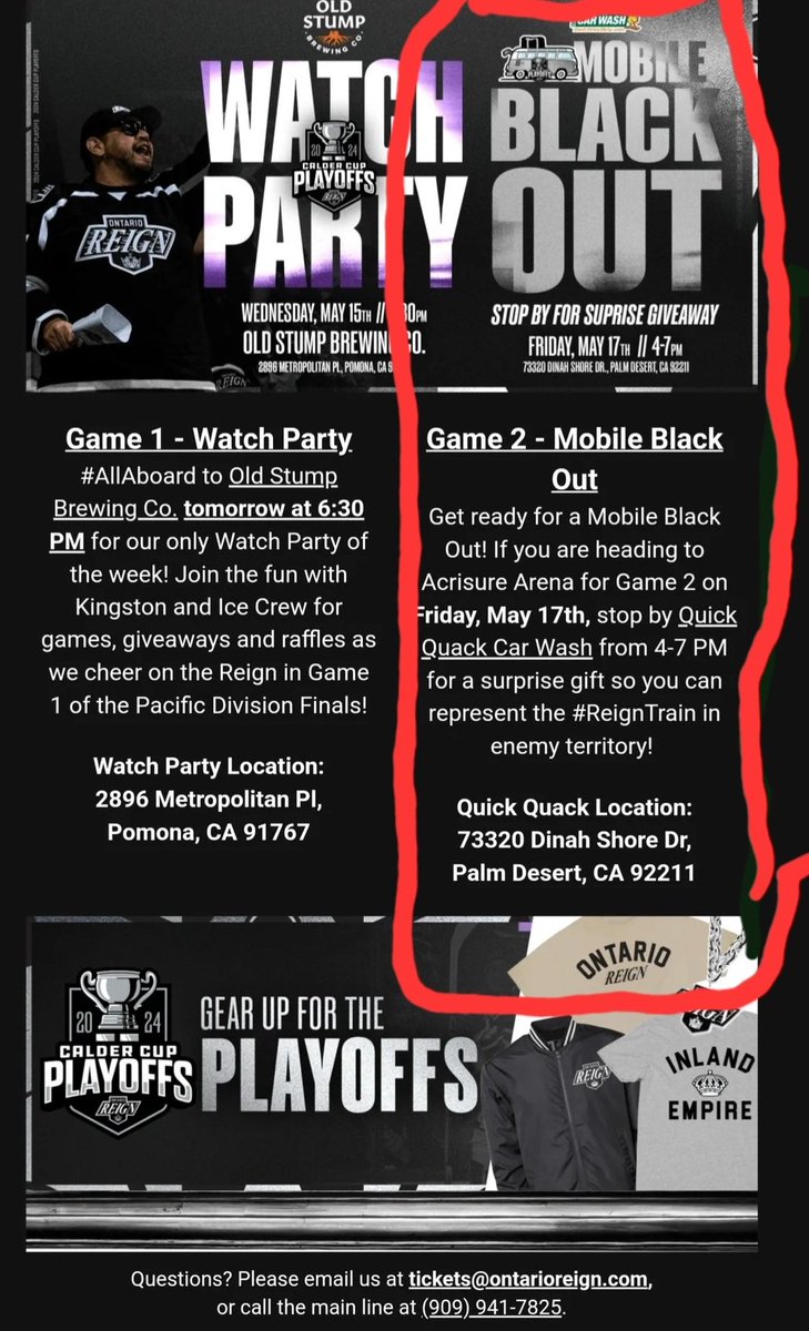 Hey @MyDesert , if you are done with your Amercan Idol manua, how about you expose this local business promoting the @Firebirds opponent right here in our Valley. Our money is good enough for @quickquack but evidently our team isn't. Should be a very easy article to work up!