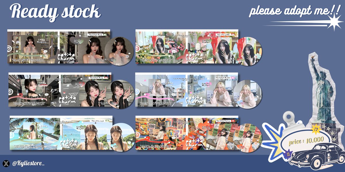 fluffeir's tweet photo. @conuette {💌} — Ding Dong 🔔

💭𓏲 ֹ ⁺  Haloo, aku ada 12 layout gg ready stock dengan harga 10.000 / each. free retext yaaa ⊹ ׁ !

★ yukk take sekarang sebelum sold ⊹ ׁ ! order bisa langsung dm ke @Kyliestore_ ( do mention after dm ) Happy shopping`~ 🛒🛍️
https://t.co/y9F3W2rQCl