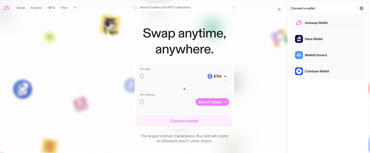 Latest update for Hana:

You may have already noticed that many apps, such as Uniswap, now offer hana as an option for use 😍