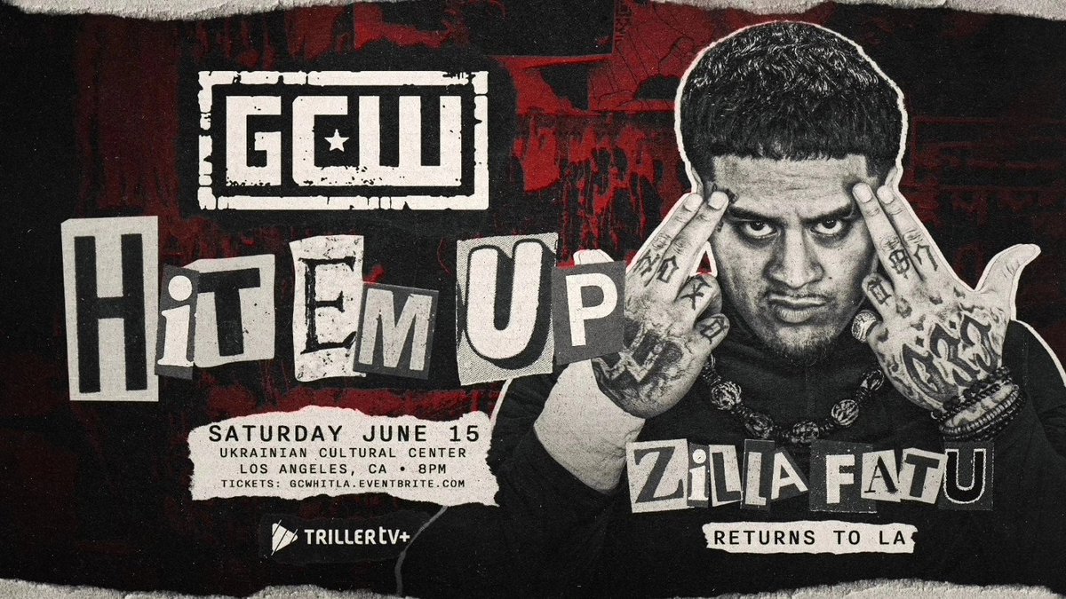 *LOS ANGELES UPDATE* 2 big matches have already been signed for GCW's June 15 return to LA! DANHAUSEN vs KYLIE RAE VIVA VAN vs MAN LIKE DEREISS Plus: Nick Gage Joey Janela Zilla Fatu Megan Bayne Mance Warner Bussy +more Get Tix: GCWHITLA.EVENTBRITE.COM Watch LIVE on @FiteTV+