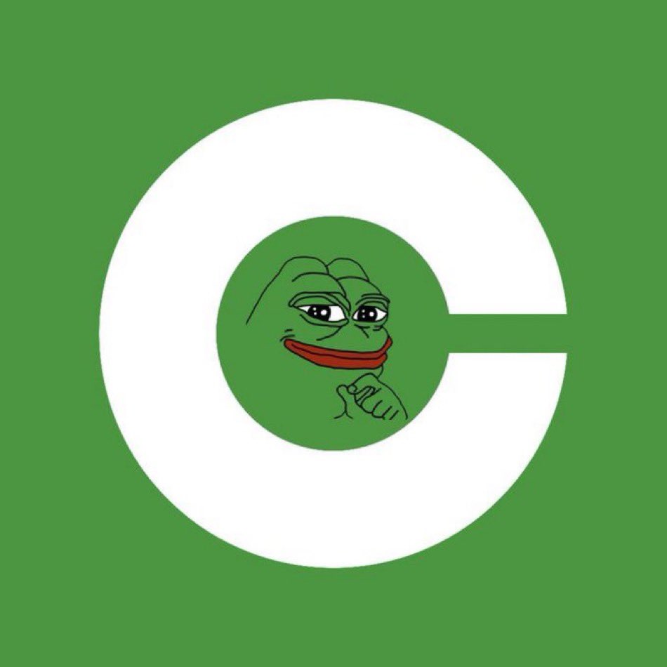 Like and repost if you think @coinbase should list $PEPE this cycle. 

Reply and I'll follow you! 💚🐸