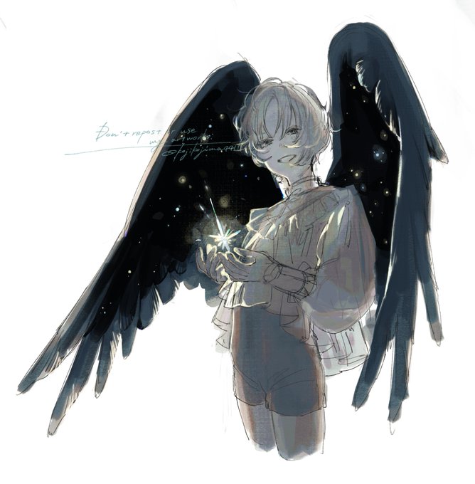 「black wings」 illustration images(Latest｜RT&Fav:50)