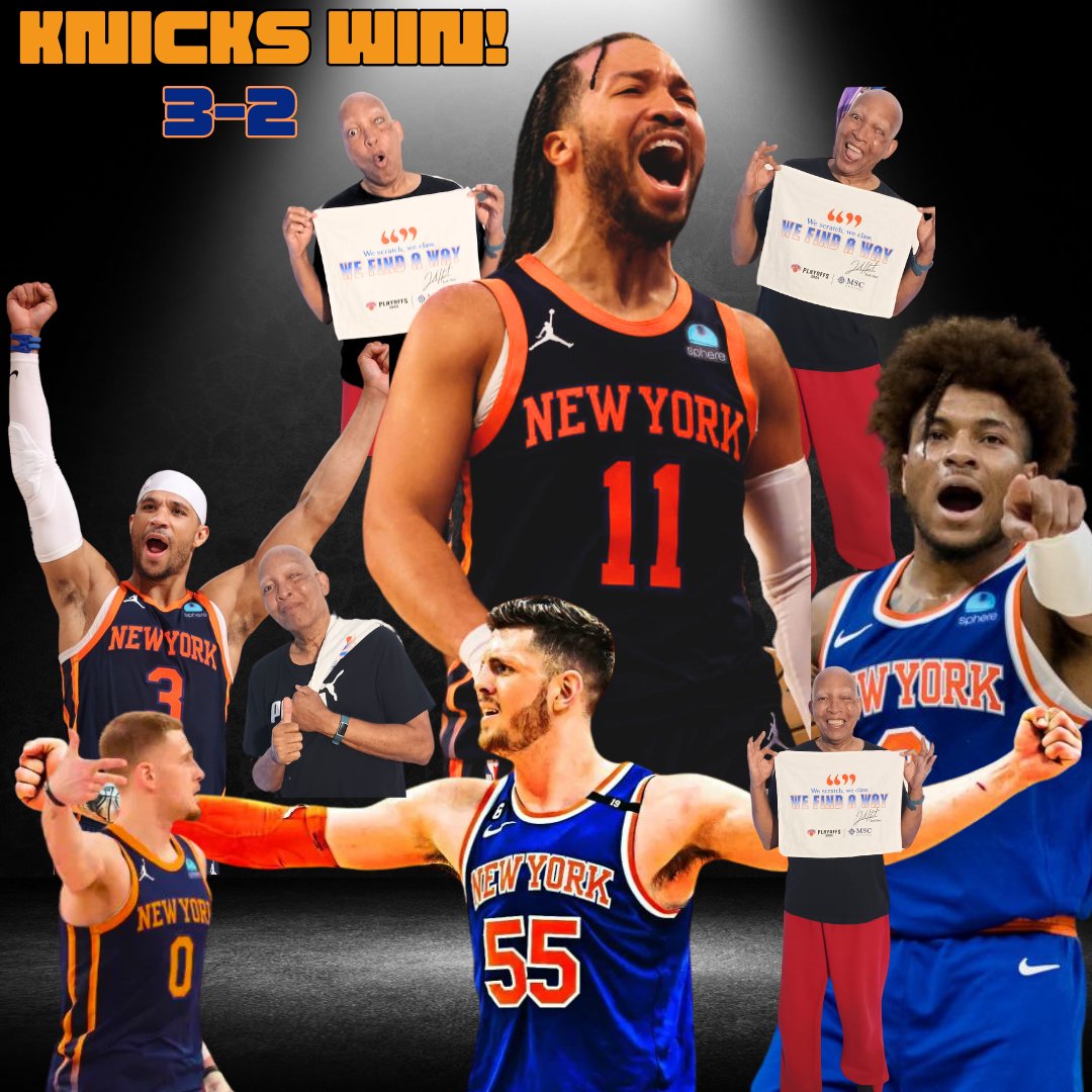 Knicks Win! #knicks #indiana #pacers #playoffs #nba #newyork
