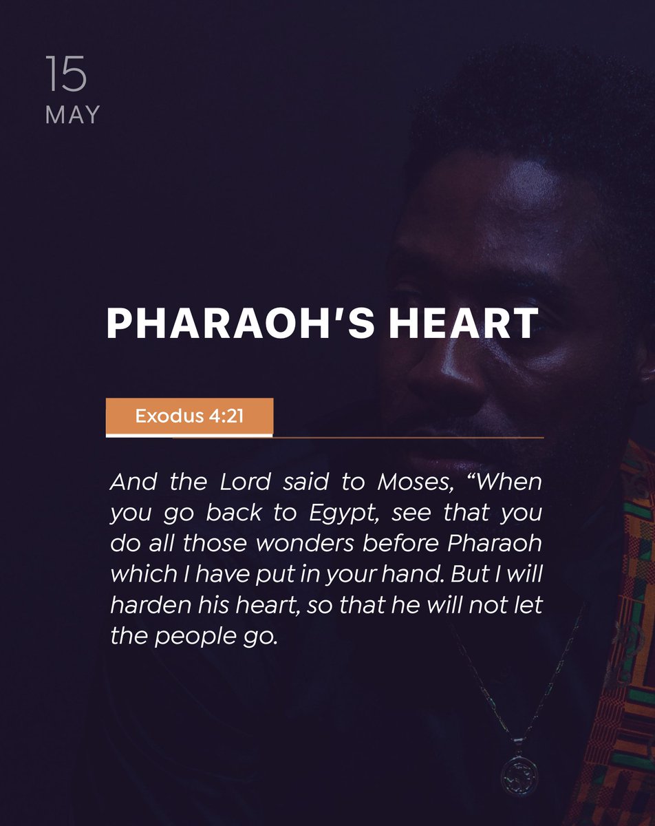 God hardened Pharaoh’s heart because Pharaoh first hardened his heart. We can get to a point of rebellion against God where He gives us over to our own ways. The only end left for us in such a situation, if we don’t repent, is God’s judgment.